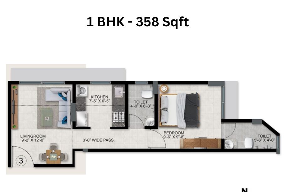1 BHK
